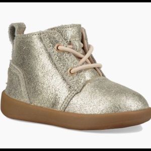 Ugg Kristianna Metallic Silver boots